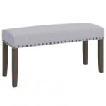 42.5 Inch Upholstered Entryway Bench End of Bed Bench