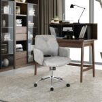 Adjustable Hollow Mid Back Leisure Office Chair with Armrest