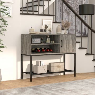 Buffet Sideboard Coffee Bar Cabinet with Power Outlets and USB Ports Buffet Sideboard Coffee Bar Cabinet with Power Outlets and USB Ports