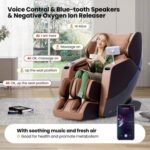 Enjoyment 49 - SL Track 4D Full Body Massage Chair Zero Gravity Electric Shiatsu Massage Recliner with Airbags