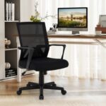 Ergonomic Desk Chair with Lumbar Support and Rocking Function