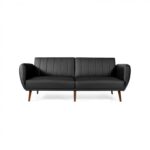 3 Seat Convertible Sofa Bed with Adjustable Backrest