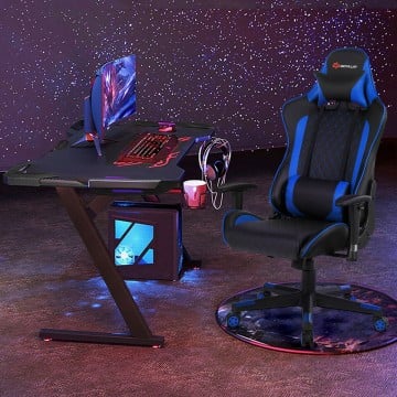 Massage Gaming Chair with Lumbar Support and Headrest Massage Gaming Chair with Lumbar Support and Headrest
