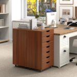 Mobile Lateral Filing Organizer with 7 Drawers and Wheels