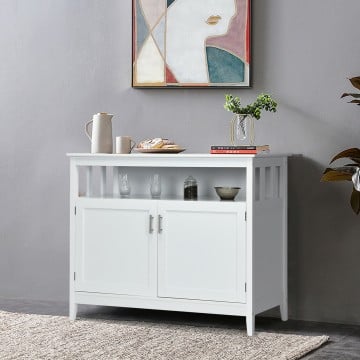 Modern Practical Wooden Kitchen Lockers with Large Storage Space