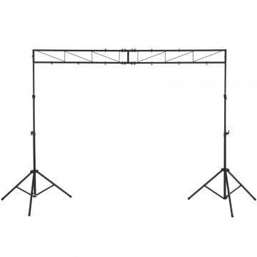 Portable Lighting Truss System Height Adjustable DJ Light Stand with 2 Folding Tripods