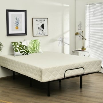 Queen Size Adjustable Bed Base Frame with Wireless Remote Control Queen Size Adjustable Bed Base Frame with Wireless Remote Control