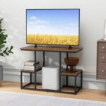 Rustic TV Console Table for 50 Inches TVs