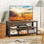 TV Stand with Power Outlets for TVs up to 50 Inch